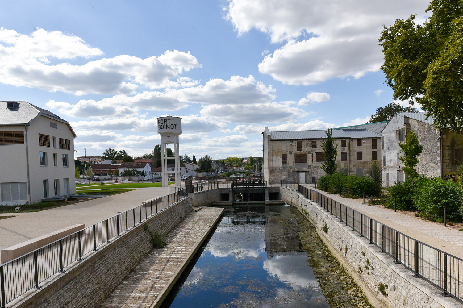 Bief depuis les ponts Main après