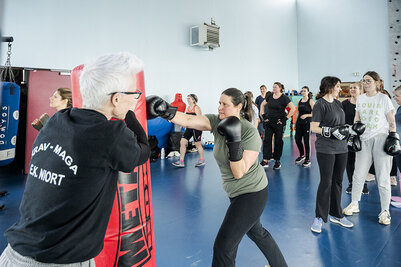 Photo de la pratique du Krav Maga