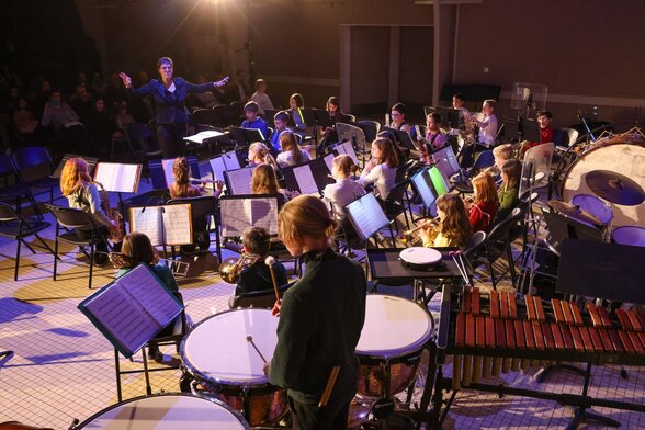 Orchestre d’harmonie d’élèves du conservatoire en concert
